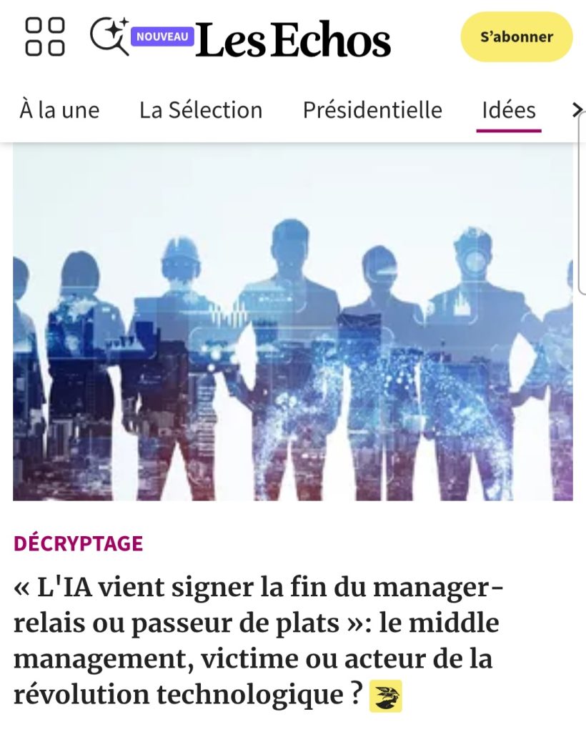 Le middle management, victime ou acteur de la révolution technologique ?